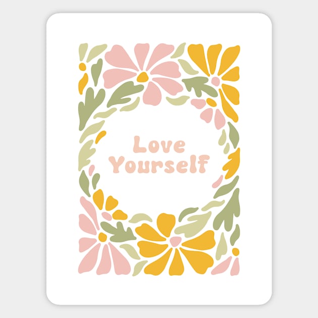 Love Yourself Magnet by calamarisky